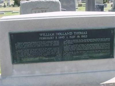 William Holland Thomas on Sysoon
