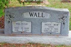 William Hugh Wall on Sysoon