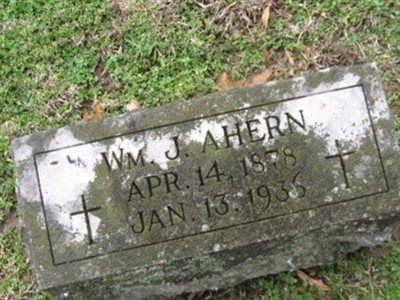 William J Ahern on Sysoon