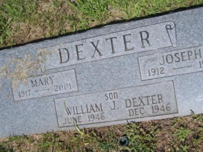 William J Dexter on Sysoon