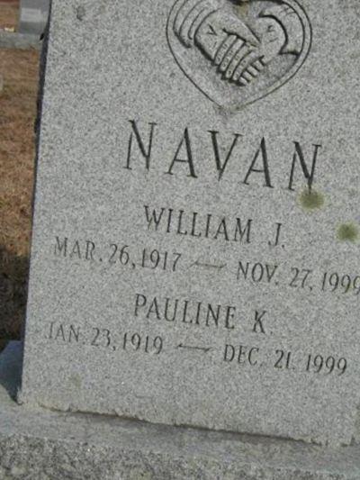 William J. Navan on Sysoon