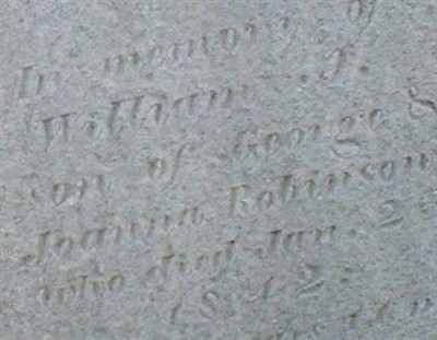 William J Robinson on Sysoon