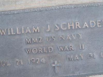 William J. Schrader on Sysoon