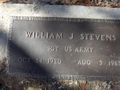 William J. Stevens on Sysoon