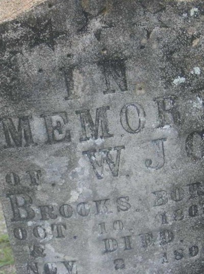 William James Cader Brooks on Sysoon