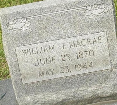 William James MacRae on Sysoon