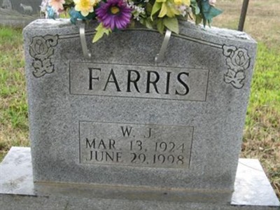 William Jasper Farris on Sysoon