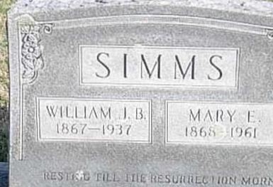 William J.B. Simms on Sysoon