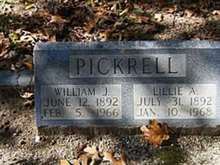 William Joe "Willie" Pickrell on Sysoon