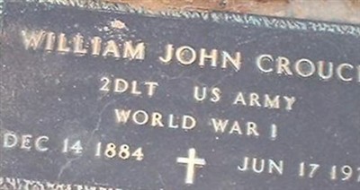 William John Crouch on Sysoon