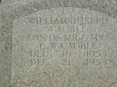 William Joseph Cauble on Sysoon