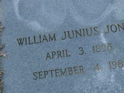 William Junius Jones on Sysoon