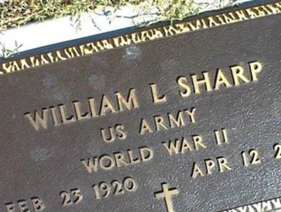 William L. Sharp on Sysoon