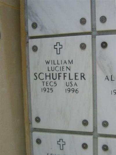 William Lucien Schuffler on Sysoon