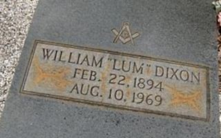 William "Lum" Dixon on Sysoon