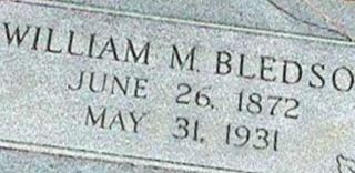 William M. Bledsoe on Sysoon