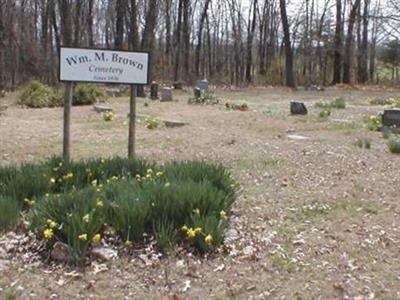 William M. Brown Cemetery on Sysoon