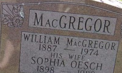 William MacGregor on Sysoon