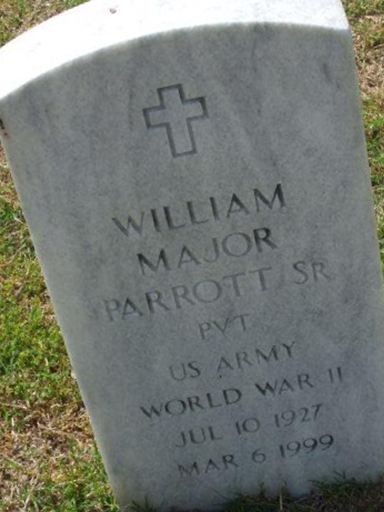William Major Parrott on Sysoon