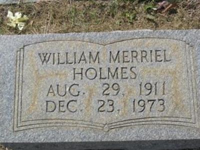 William Merriel Holmes on Sysoon