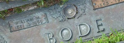 William Morris Bode on Sysoon