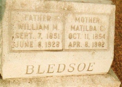 William Moses Bledsoe on Sysoon