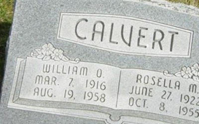 William O Calvert on Sysoon