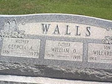 William Okey Walls on Sysoon