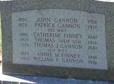 William P Gannon on Sysoon