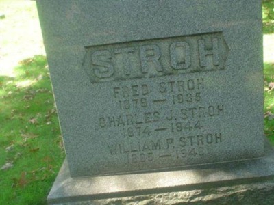 William P Stroh on Sysoon