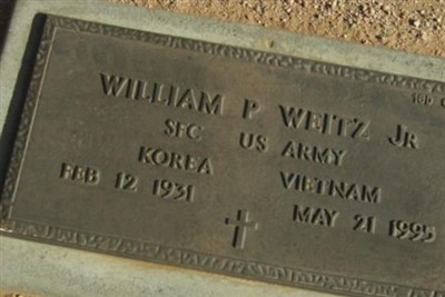 William P Weitz, Jr on Sysoon