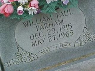 William Paul Parham on Sysoon