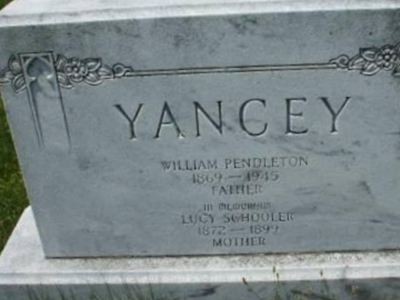 William Pendleton Yancey on Sysoon
