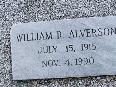 William R Alverson on Sysoon