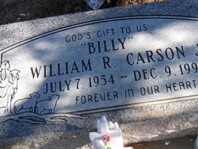 William R Carson, Jr on Sysoon