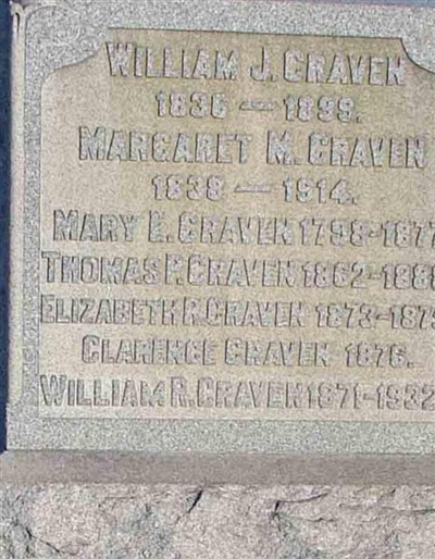 William R Craven on Sysoon