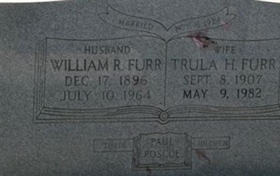 William R Furr on Sysoon