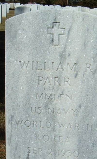 William R Parr on Sysoon
