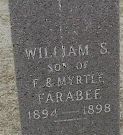 William S. Farabee on Sysoon