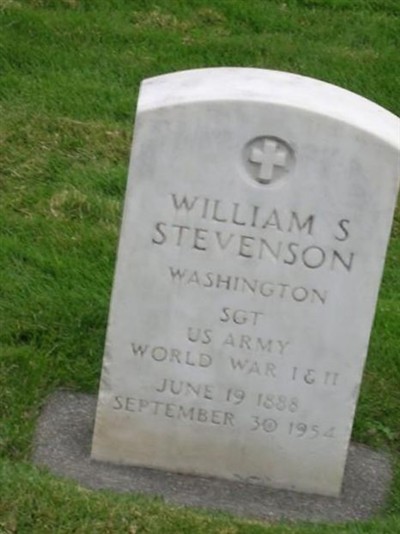 William S. Stevenson on Sysoon