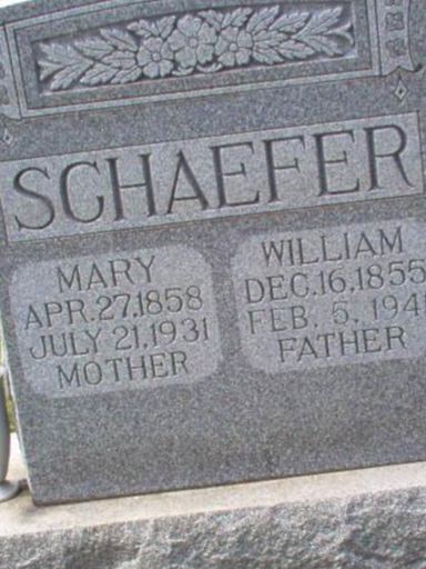 William Schaefer on Sysoon