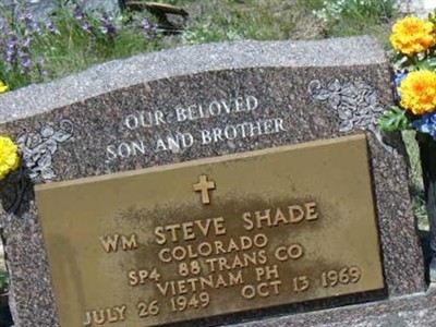 William Steve Shade, Find a grave on Sysoon William Steve Shade on Sysoon