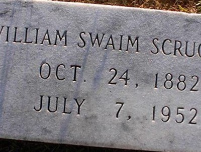 William Swaim Scruggs on Sysoon