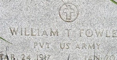 William T Fowler on Sysoon