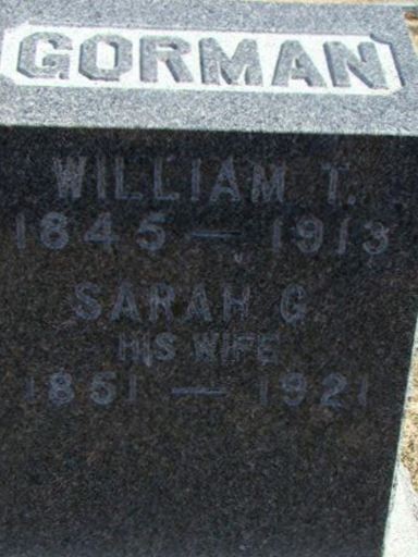 William T. Gorman on Sysoon