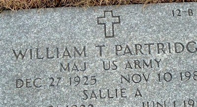 William T Partridge on Sysoon