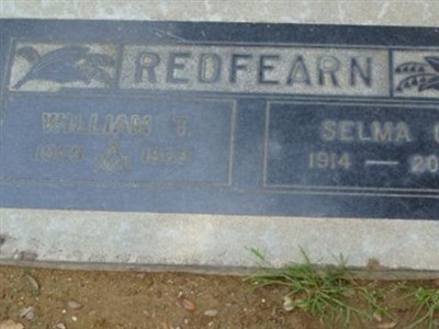 William T Redfearn on Sysoon