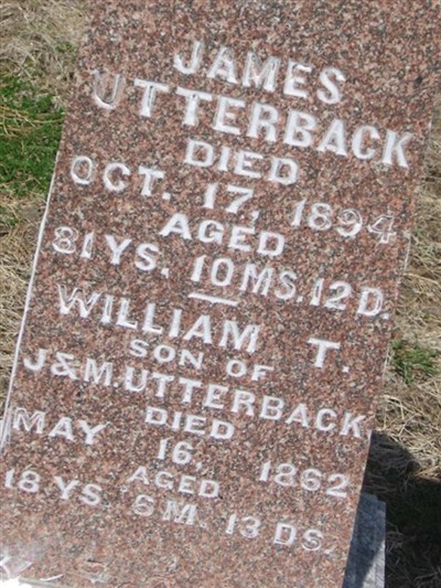 William T Utterback on Sysoon