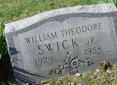 William Theodore Swick, Jr on Sysoon