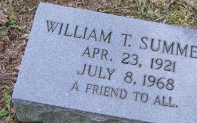 William Thomas Summers on Sysoon